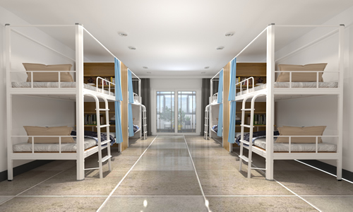 學生們睡三人位雙層鐵床安全嗎？