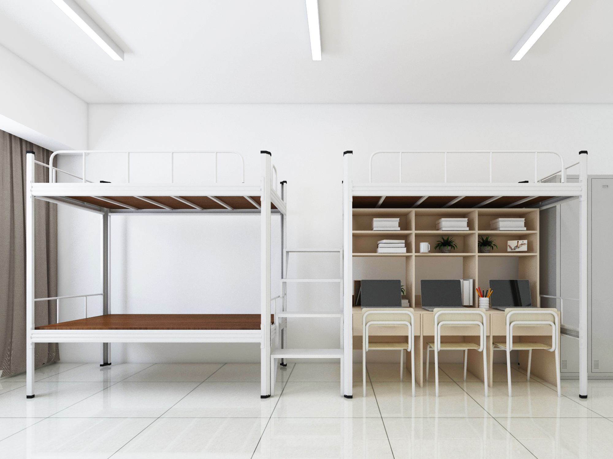 睡雙層鐵床的上下鋪會(huì)安全嗎？