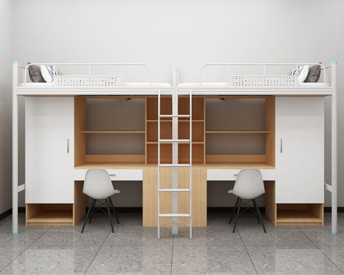 宿舍雙層鐵床一般多高？